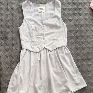 PAPER HEART Light blue Mini Dress